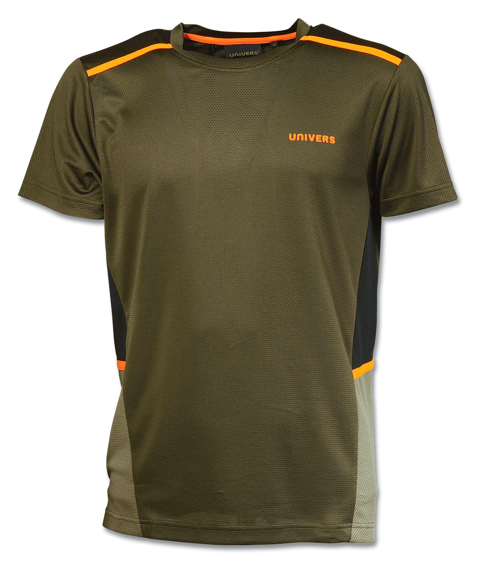 Camiseta tecnica manga corta verde/naranja Gran Kaptura Camiseta tecnica manga corta verde/naranja Gran Kaptura