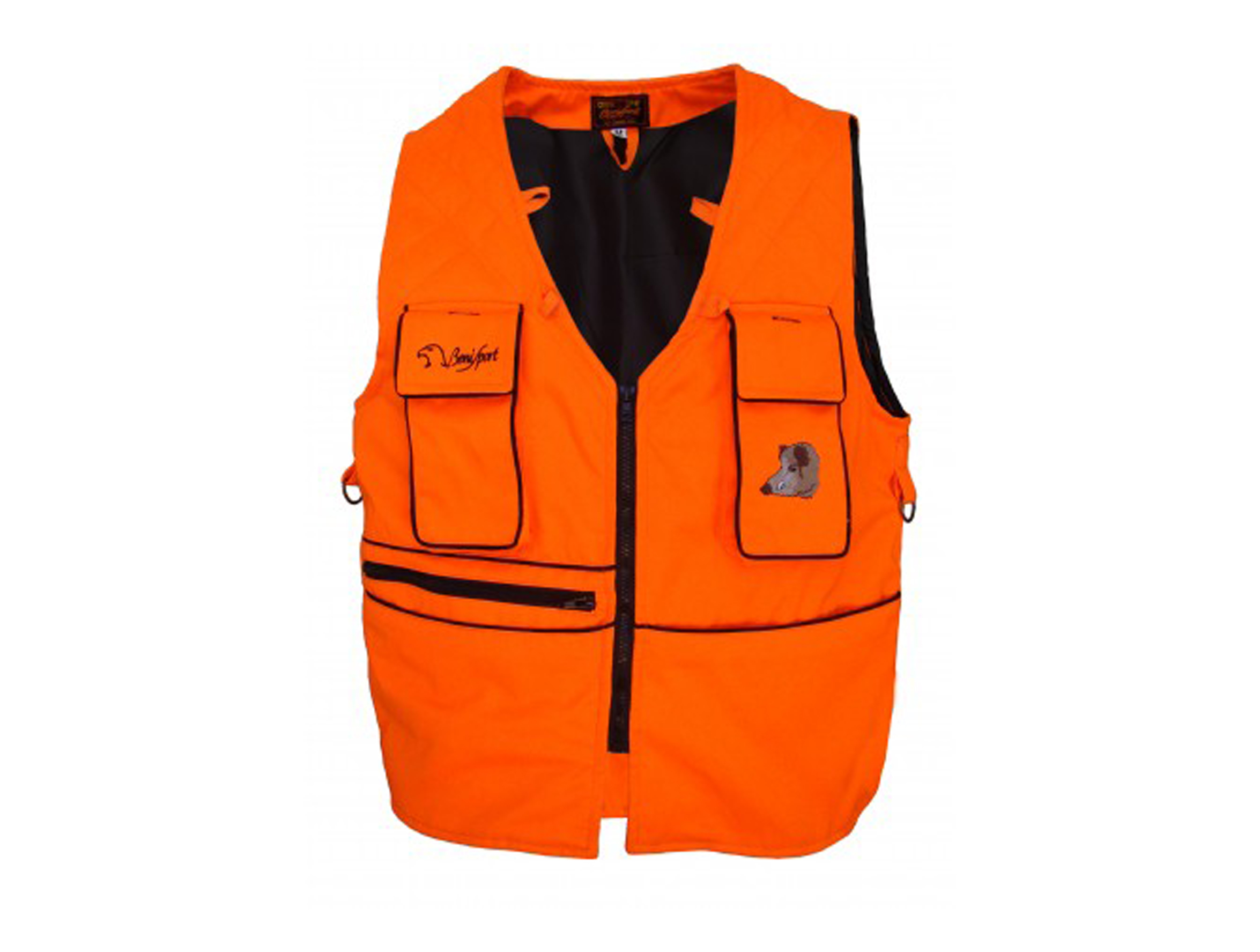 Chaqueta de caza para la mujer Naranja AltaVisibilidad e Impermeable