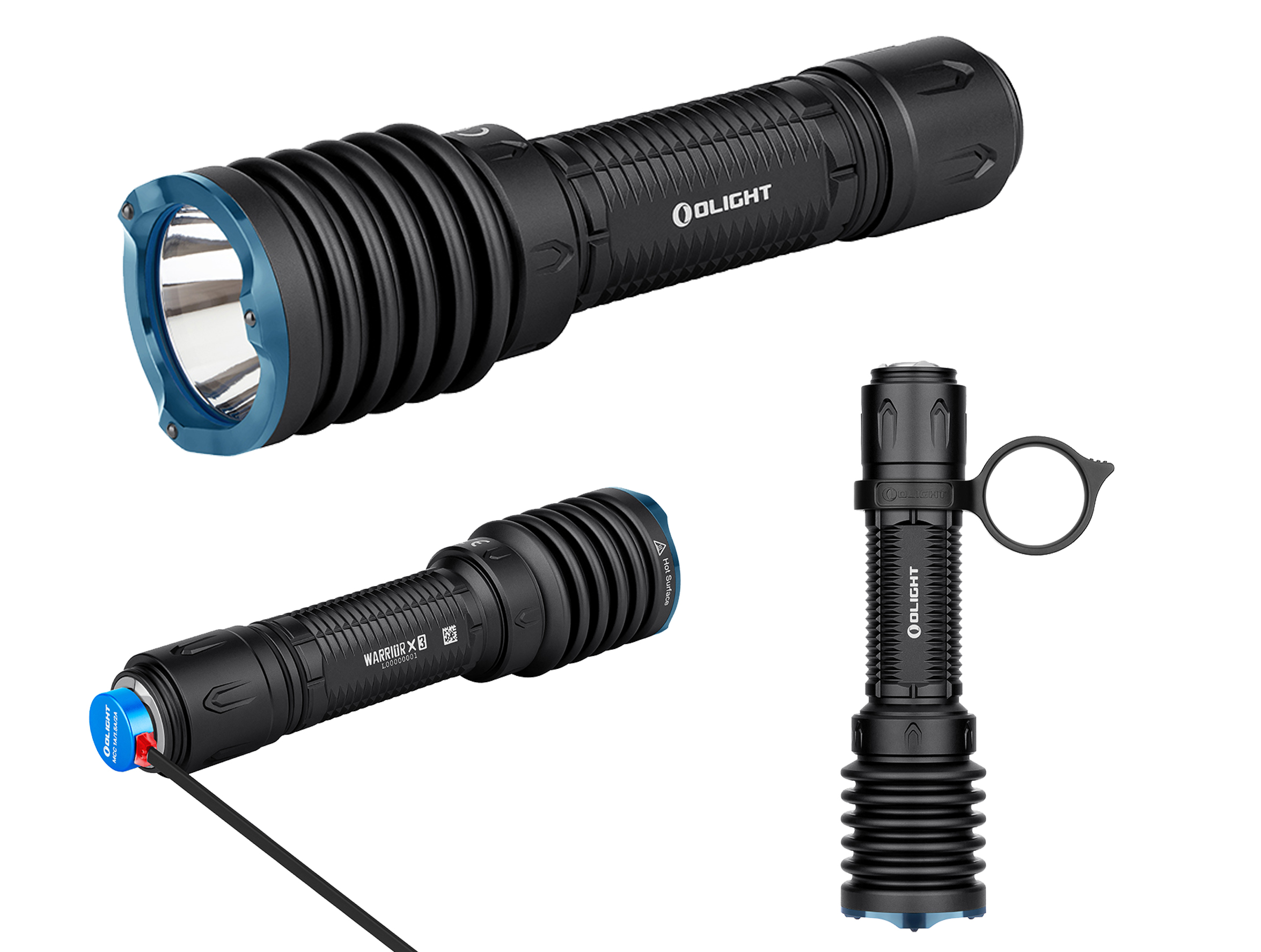 Linterna olight warrior-x 3 turbo recargable - Gran Kaptura