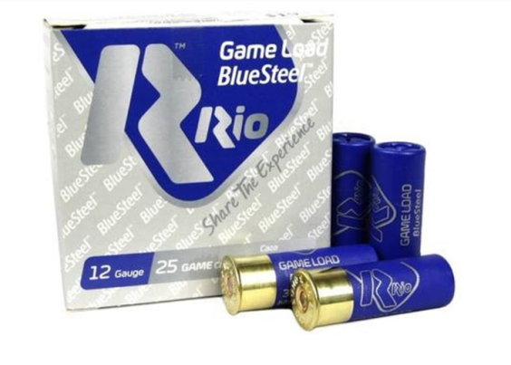 CARTUTX RIO GAME LOAD ACER BLUE STEEL CAL. 12/70 32GRS