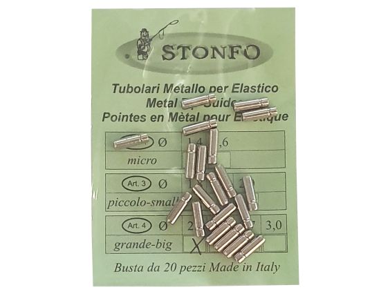 TUBO METÁLICO PUNTERAS STONFO
