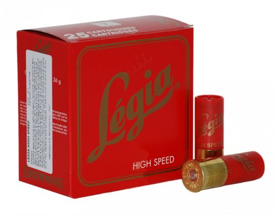 CARTUCHO LEGIA H. SPEED ROJO CAL. 12/70 36GRS
