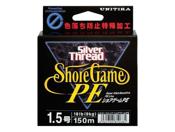 TRENAT UNITIKA SILVER THREAD SHORE GAME PE 