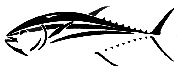 ADHESIVO ATÚN GIGANTE NEGRO