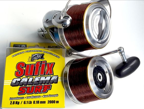 MONOFILAMENTO SUFIX CALEMA SURF 2000MTS