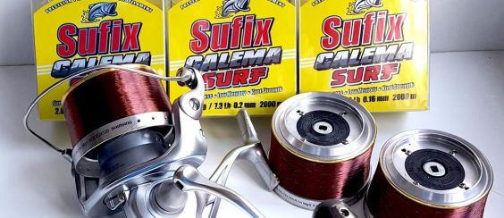 MONOFILAMENTO SUFIX CALEMA SURF 2000MTS