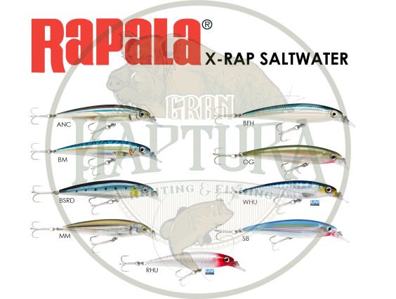 RAPALA X RAP SALTWATER 12