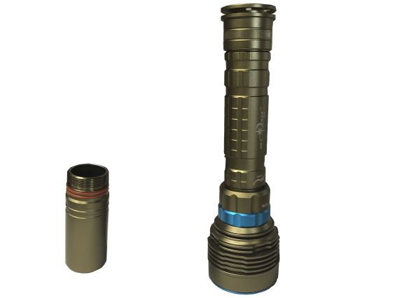 LINTERNA ALUMINIO BUCEO RECARGABLE 7000 LUMENS