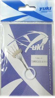 STOPPER SILICONA YUKI MARRÓ