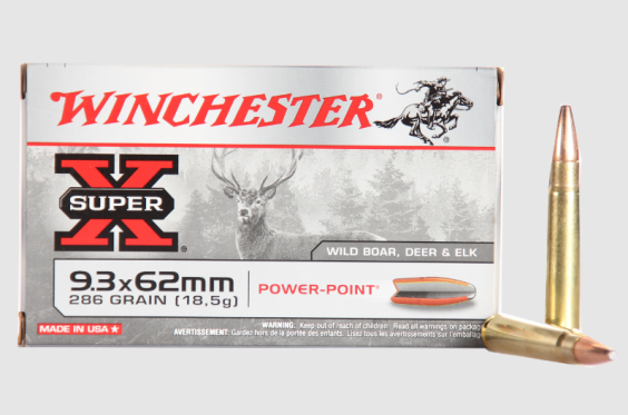 BALA WINCHESTER POWER POINT CAL. 9,3X62
