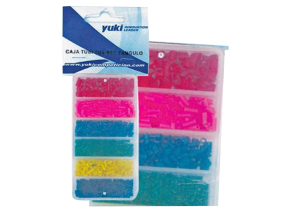 CAJA YUKI TUBITOS RECTANGULO