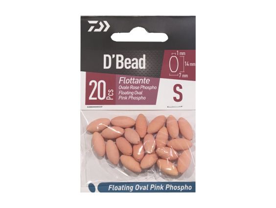 PERLAS DAIWA D'BEAD FLOTT ROSE PHOSPHO