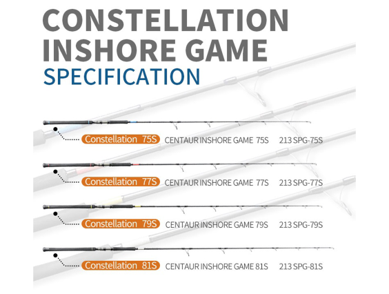 CAÑA CENTAUR CONSTELLATION INSHORE POPPING