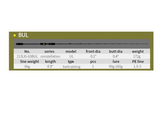 CAÑA CENTAUR SW CONSTELLATION LIGHT JIGGING (CAST)