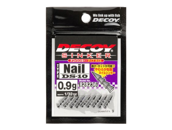 PLOMO INSERT DECOY SINKER DS-10 NAIL 