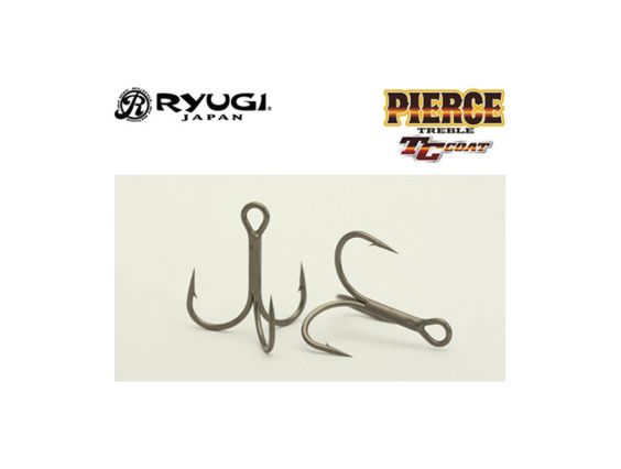 ANZUELO TRIPLE RYUGI PIERCE TREBBLE HOOK TC COAT 