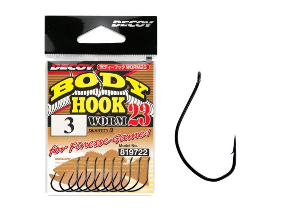 HAM DECOY WORM 23 BODY HOOK