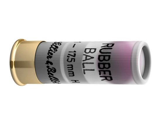 CARTUCHO BALA S&B RUBBER BALL CAL. 12/67.5