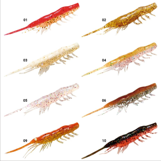 VINILO MAGBITE SNATCH BITE SHRIMP MBW06 2.5'' 