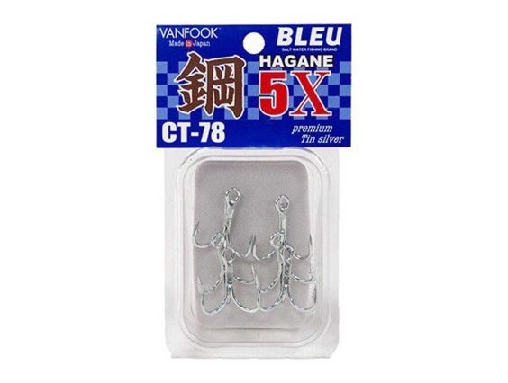 ANZUELO TRIPLE VANFOOK CT-78 (5X) SILVER