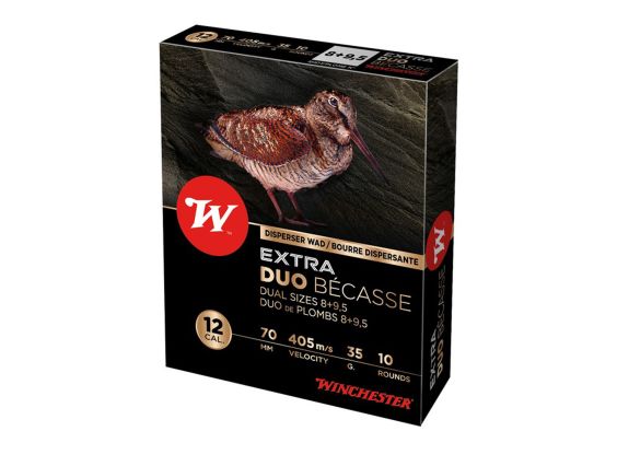 CARTUCHO WINCHESTER EXTRA DUO BECCASE CAL. 12 35GRS