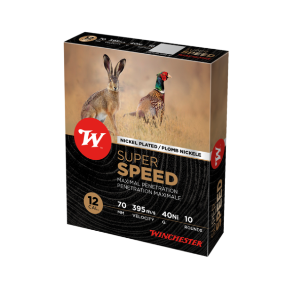 CARTUCHO WINCHESTER SUPER SPEED GEN2 CAL. 12/70 40GRS