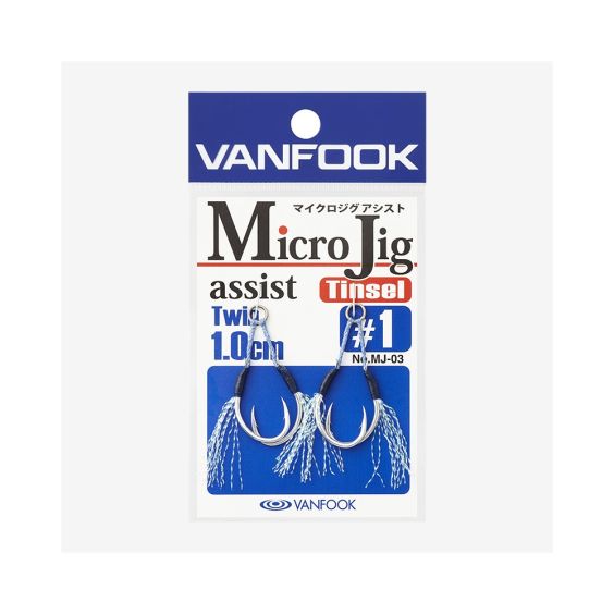 ANFOOK MICRO JIG ASSISTS TWIN+TINSEL MJ-03 