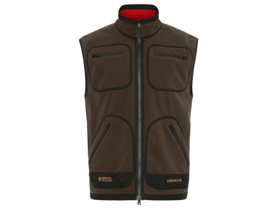 CHALECO HÄRKILA KAMKO COLOR BROWN/RED