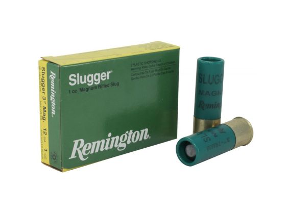 CARTUCHO BALA REMINGTON SLUGGER MAGNUM CAL. 12/76
