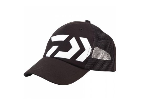 GORRA DAIWA TRUCKER NEGRE AMB LOGO BLANC