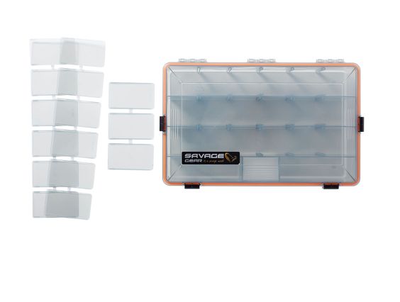 CAIXA SAVAGE GEAR LURE BOX 6B SMOKE