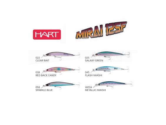 HART MIRAI MINNOW 110F