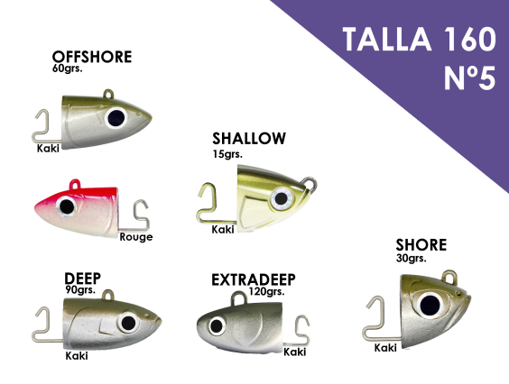 CABEZA BLACK MINNOW 160 EXTRA DEEP