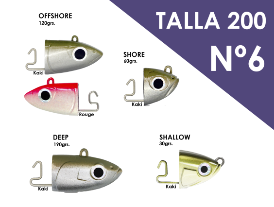 CABEZA BLACK MINNOW 200 MEDIUM DEEP