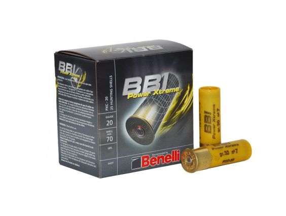 CARTUCHO BBI PXC CAL. 20 30GRS