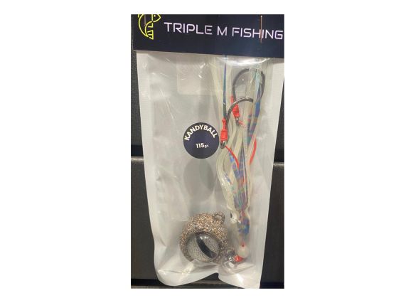 TRIPLE M FISHING KANDYBALL RUBBER ANILLAS Y PULPO 12CM 115GRS