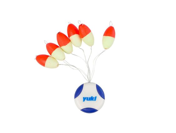 STOPPER YUKI FLOATING BEADS COLOR RED GLOW