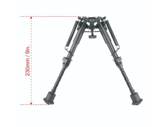 BIPODE ROCKSTAD CARBON FIBER 6-9''