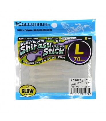 VINILO GEECRACK ASSIST WORM SHIRASU STICK L