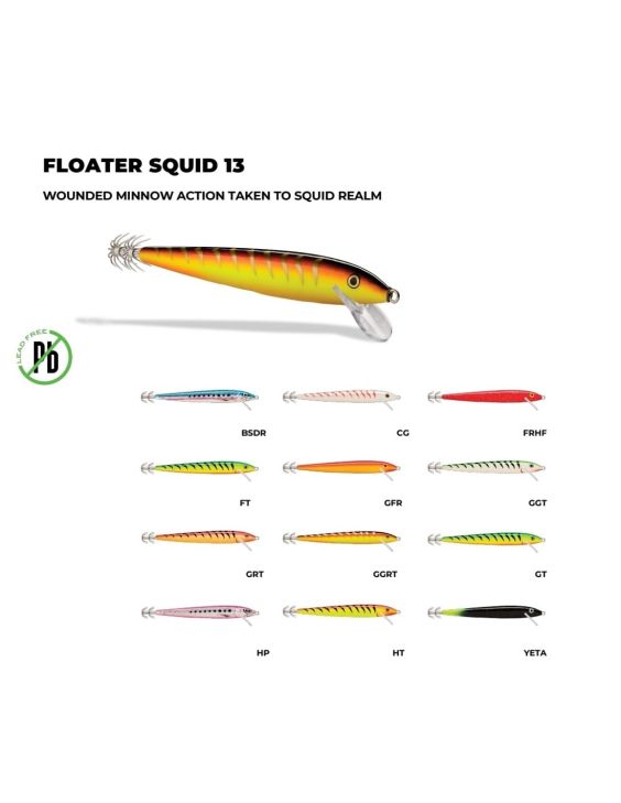 RAPALA FLOATER SQUID
