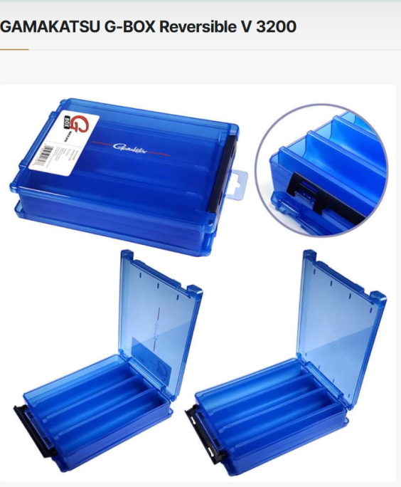 CAIXA GAMAKATSU G-BOX REVERSIBLE