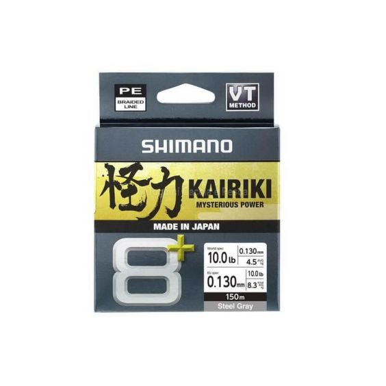 TRENAT SHIMANO KAIRIKI 8+ 150M/ 0.10MM GREY