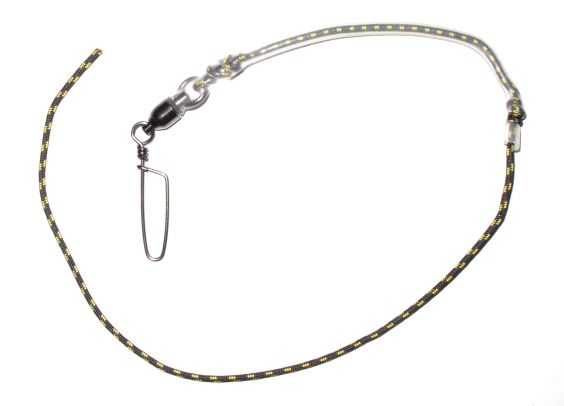 TENSOR / AMORTIGUADOR CHARLIE SILICONA + MOSQUETON GIRATORIO