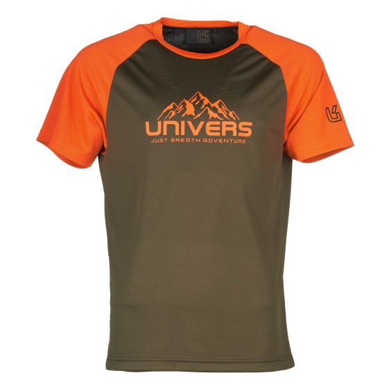 CAMISETA UNIVERS BOLSENA COLOR VERD / TARONJA 