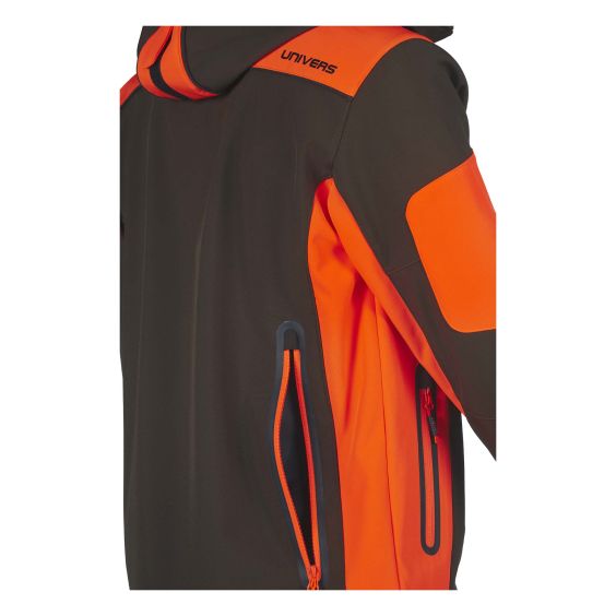 CHAQUETA  UNIVERS SOFT SHELL GRAN SASSO COLOR VERD / TARONJA