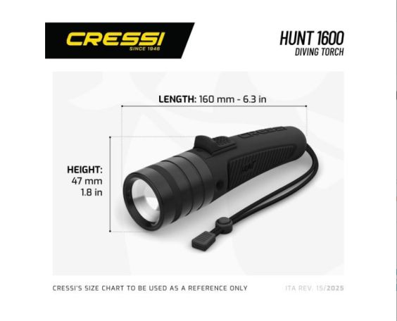 LINTERNA HUNT 1600