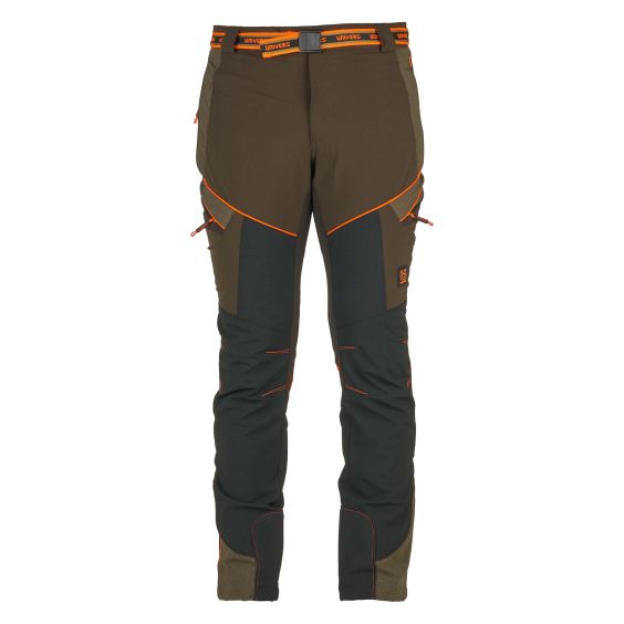 PANTALO UNIVERS CERVO U-TEX COLOR VERD/TARONJA