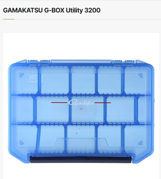 CAIXA GAMAKATSU G-BOX UTILITY