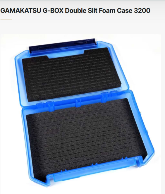 CAIXA GAMAKATSU SLIT FOAM CASE