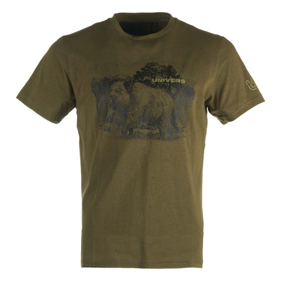 CAMISETA UNIVERS VERDE JABALI 